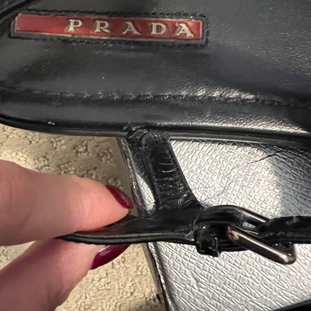 Prada Women's Black Sandals - Picture 4 of 10